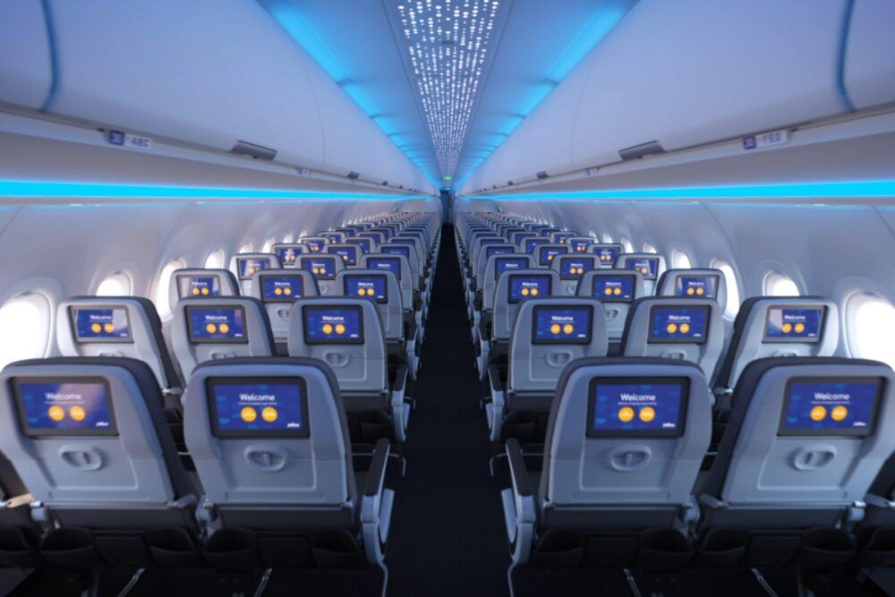 JetBlue A321LR cabin