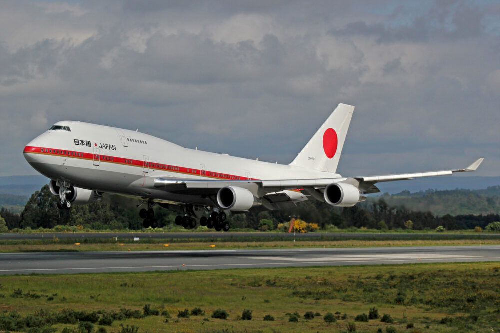 Japan Air Force 747