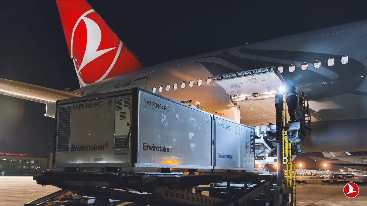 Turkish Airlines passenger to cargo