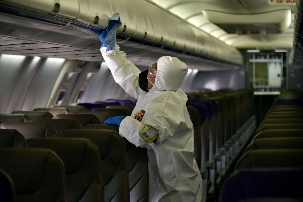 How Are Passenger Planes Cleaned?