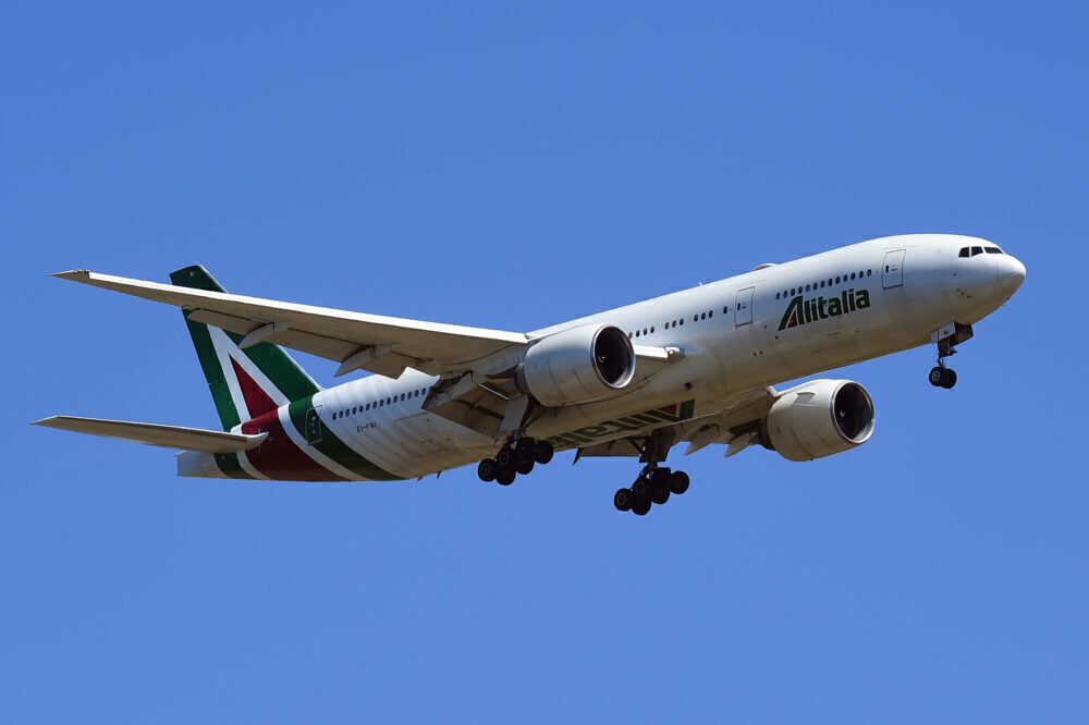 Boeing 777 Alitalia