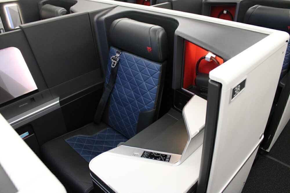 Delta One seat closer to the center