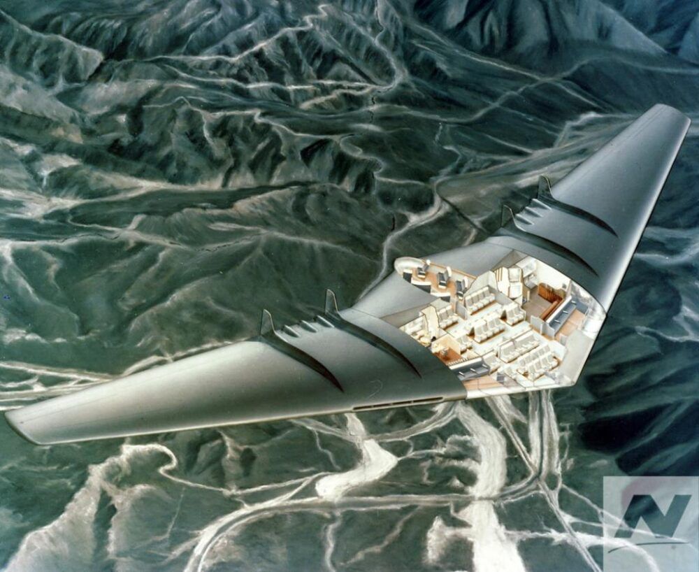 Northrop Grumman flying wing