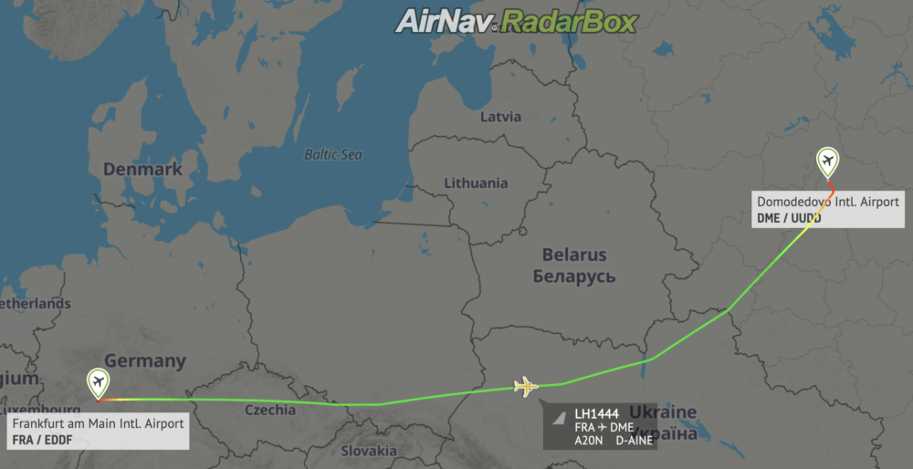 Lufthansa RadarBox