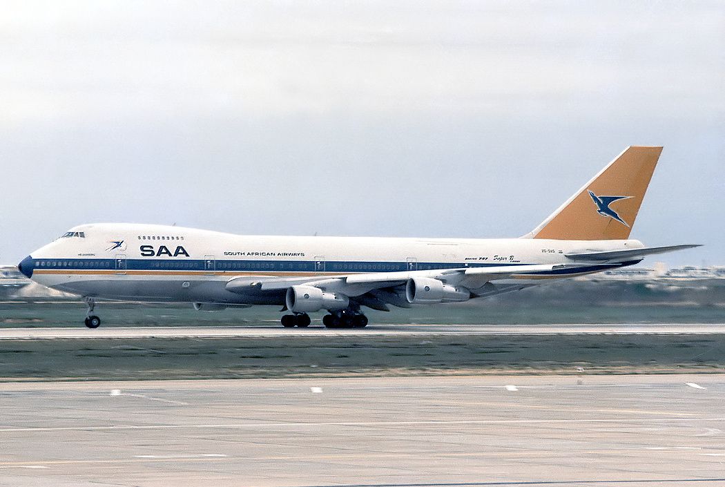 SAA Boeing 747-200M