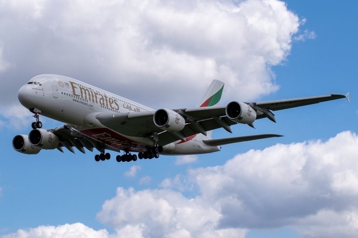 Emirates, Airbus A380, Frankfurt Airport