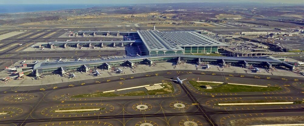 Istanbul Airport From Above
