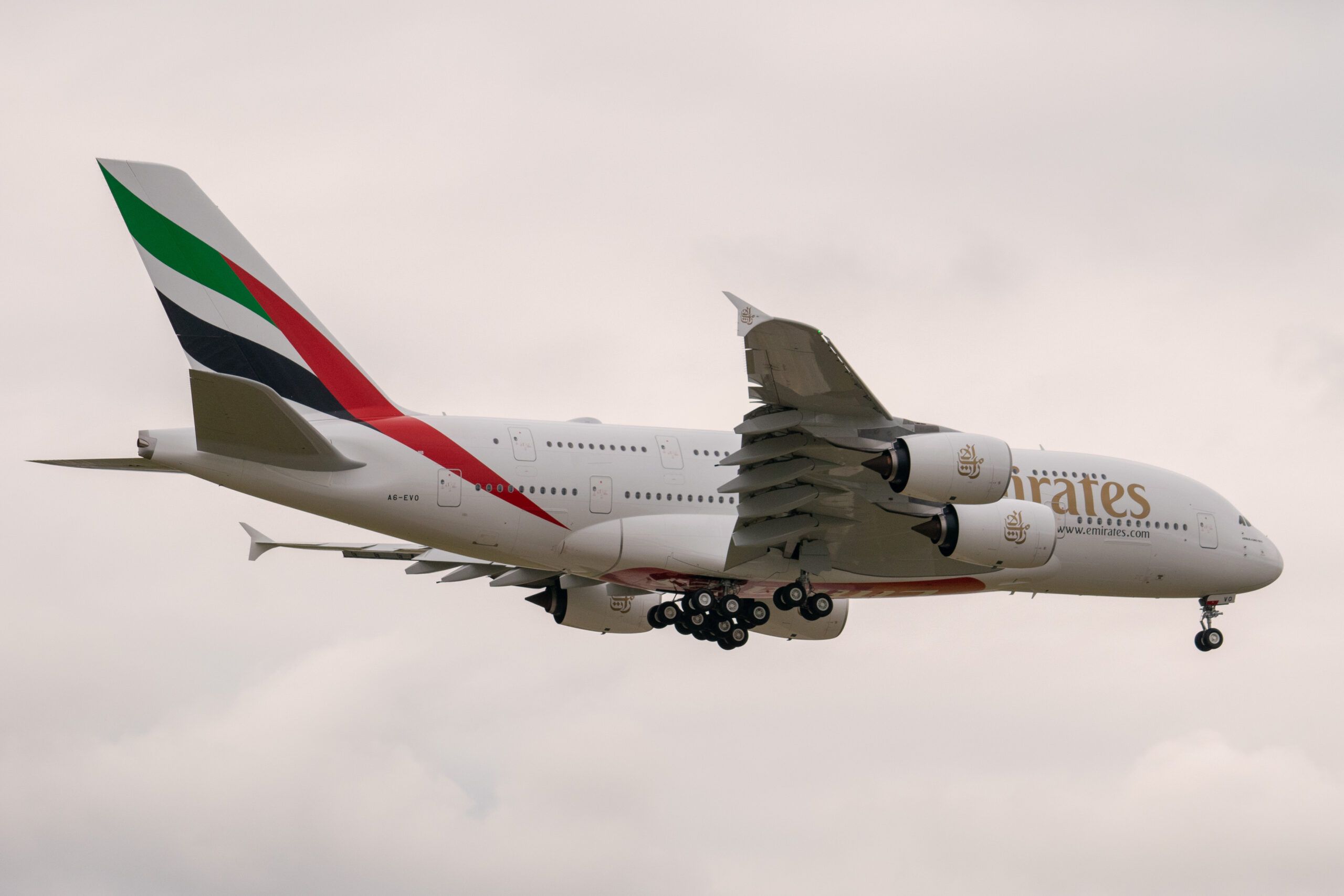 Emirates, Airbus A380, A6-EVO