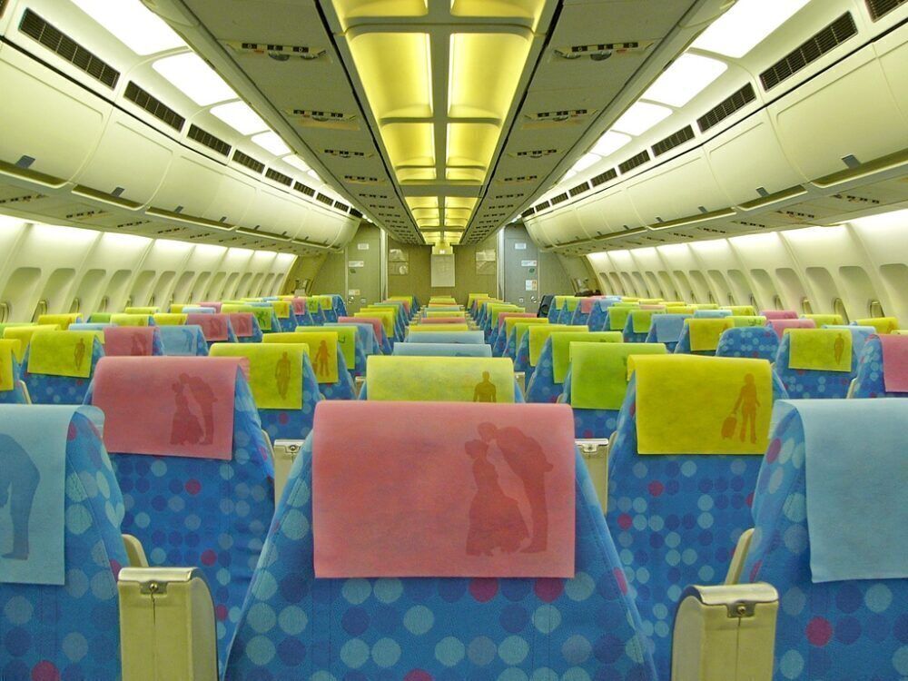 S7 Airlines Airbus A310 Cabin