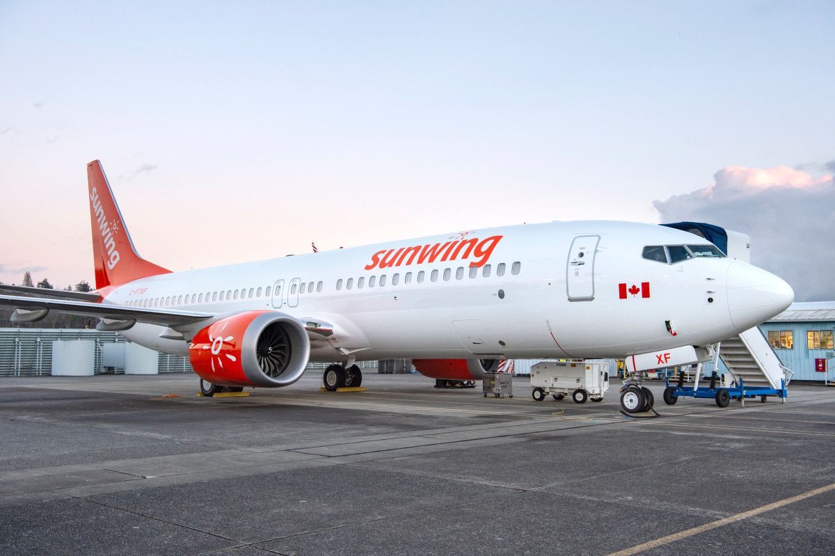 Sunwing Airlines 737 MAX