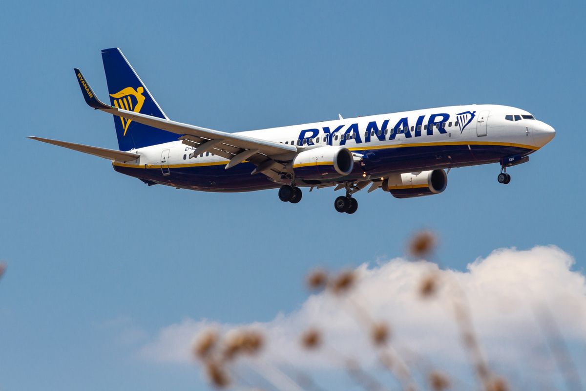 Ryanair Boeing 737-800 Landing
