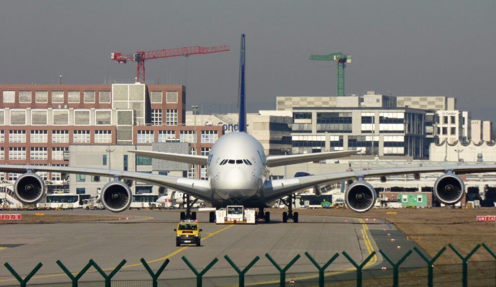 Lufthansa Airbus A380 Frankfurt