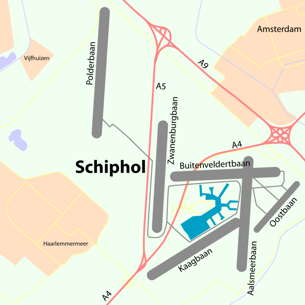 A Brief History Of Amsterdam's Schiphol Airport