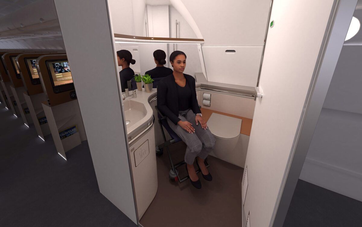 Coming Soon Larger Aircraft Bathrooms Better For All