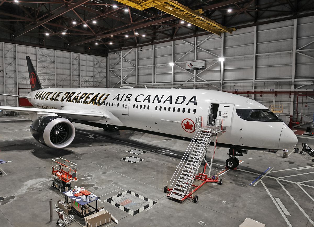 Air Canada, Olympic Livery, Boeing 787