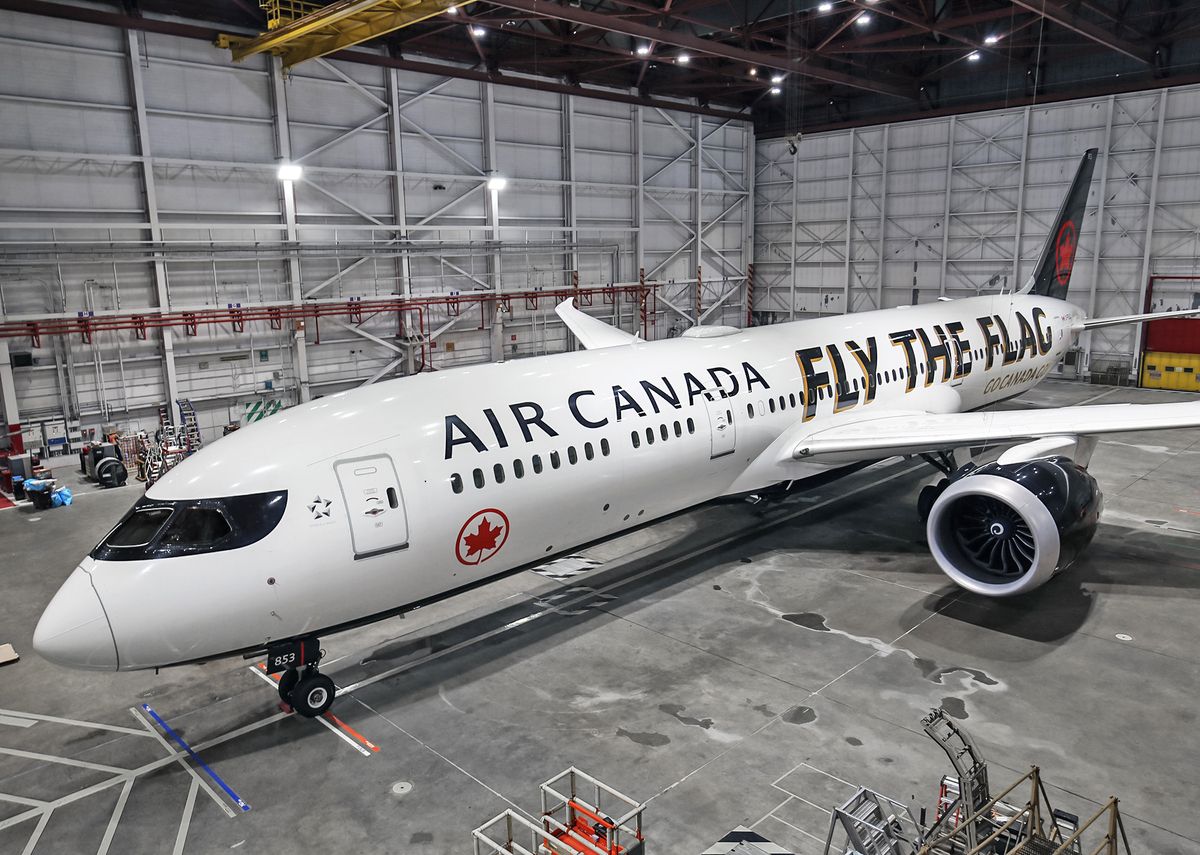 Air Canada, Olympic Livery, Boeing 787