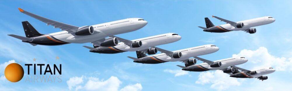 Titan Airways fleet