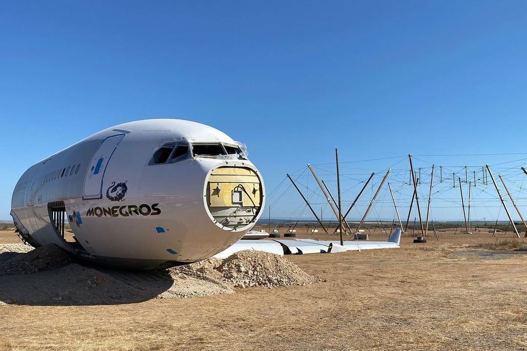Airbus A330, Monegros Desert Festival, Fuselage Stage