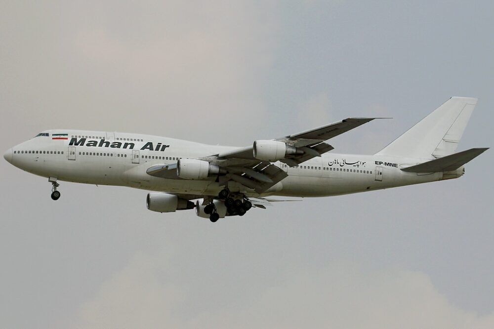 Mahan Air Boeing 747-300M