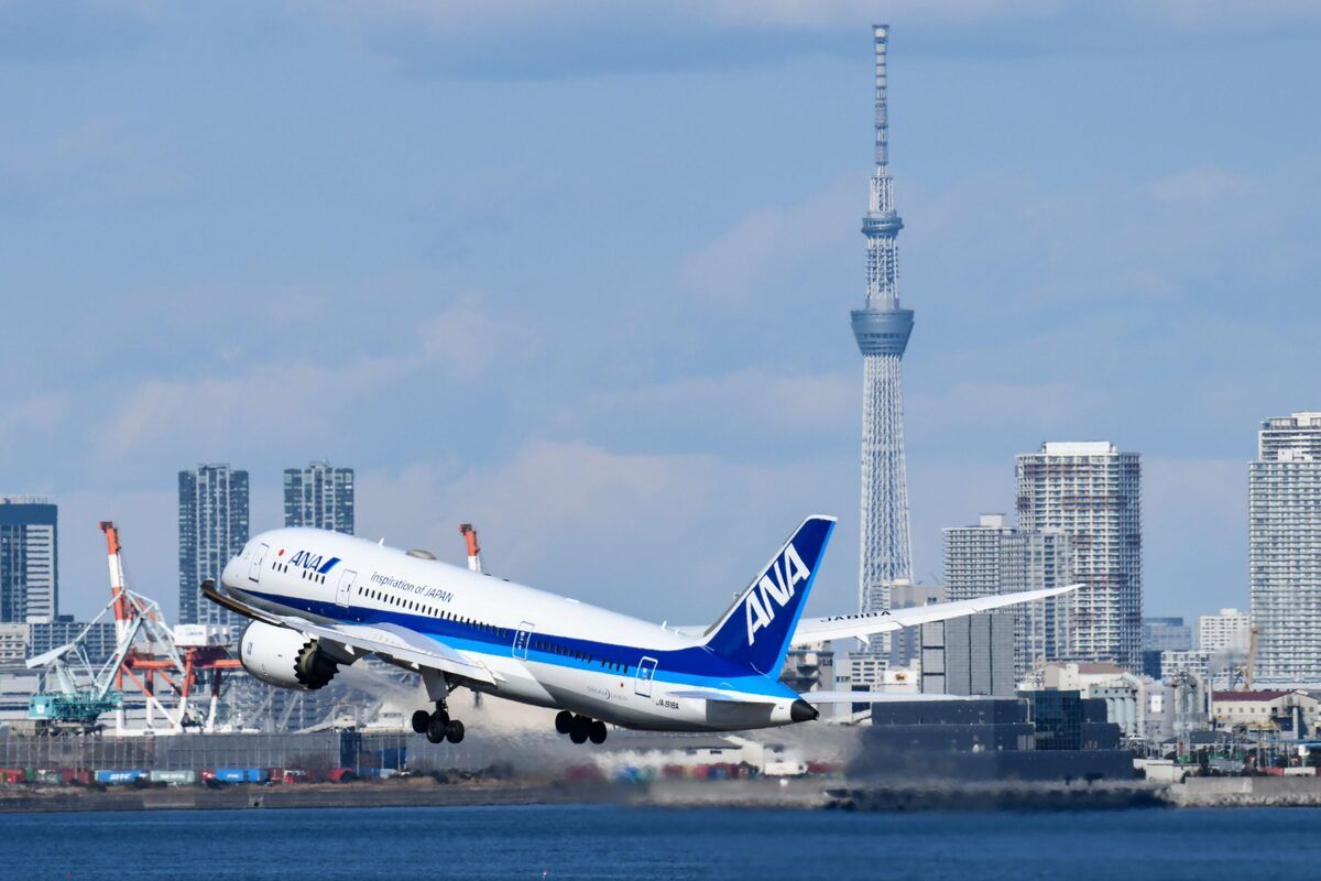 ANA, Boeing 787 Dreamliner, Tokyo Haneda
