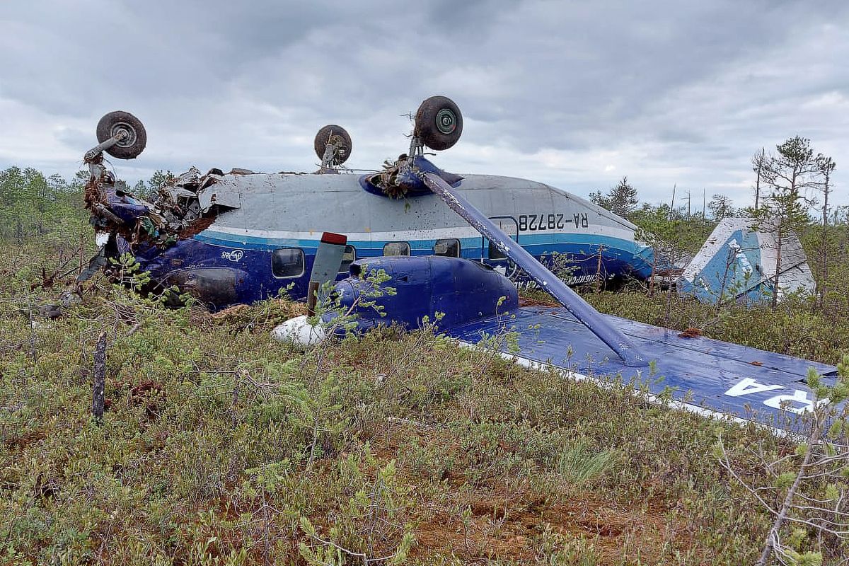 Antonov An-28 passenger plane makes hard landing in Russia's Tomsk Region