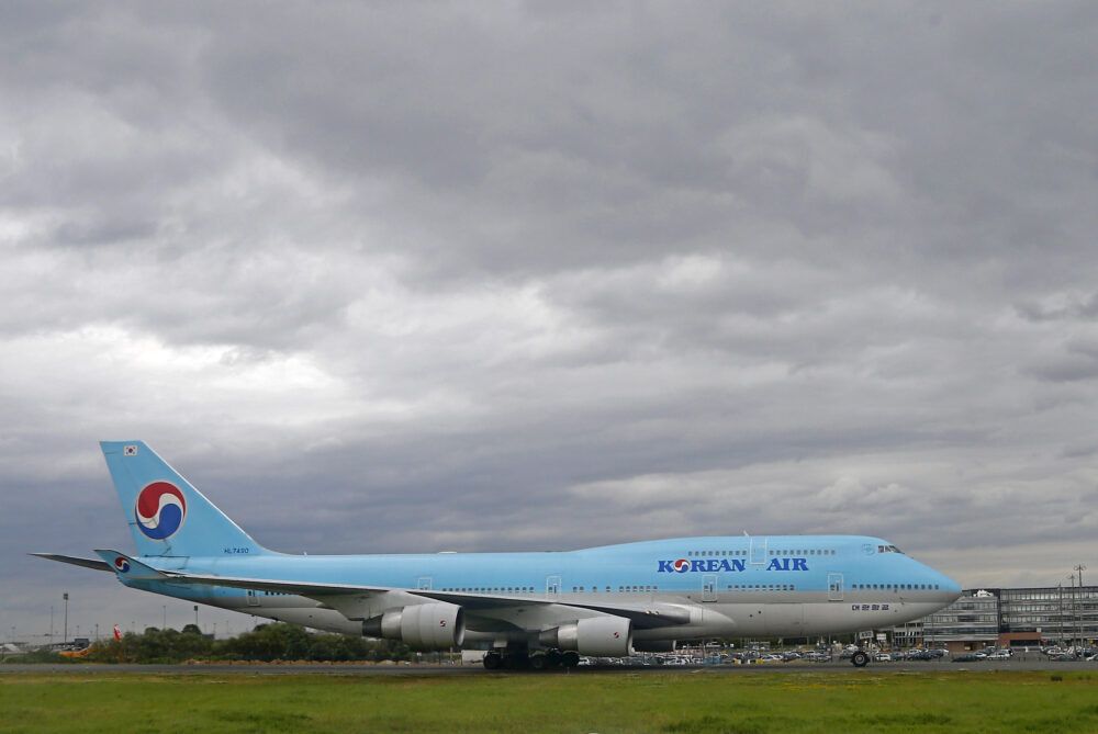 Korean Air Boeing 747 Getty