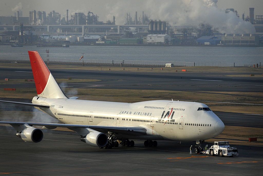 Japan Airlines Boeing 747 Getty