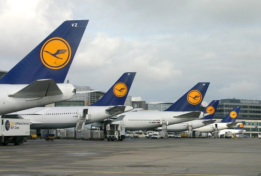 Lufthansa aircraft