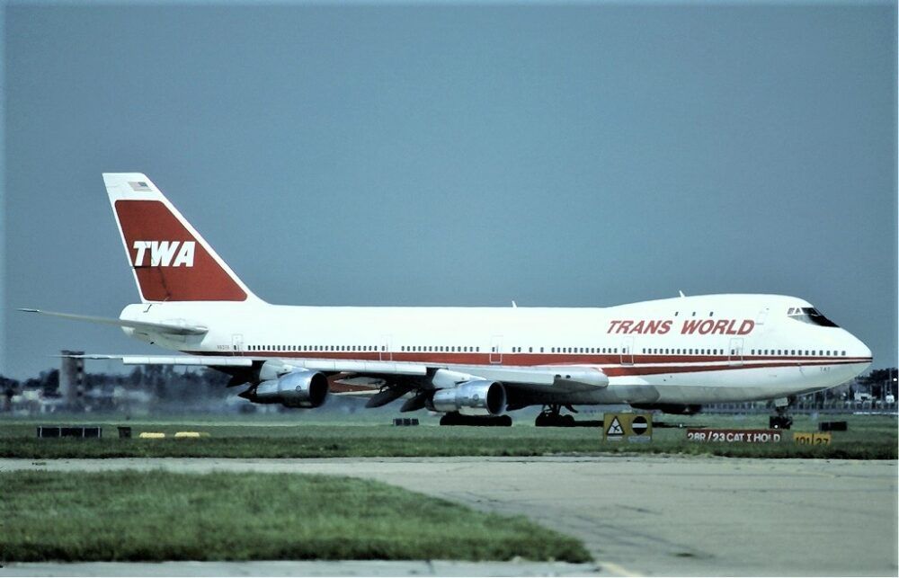 TWA 747 Jet