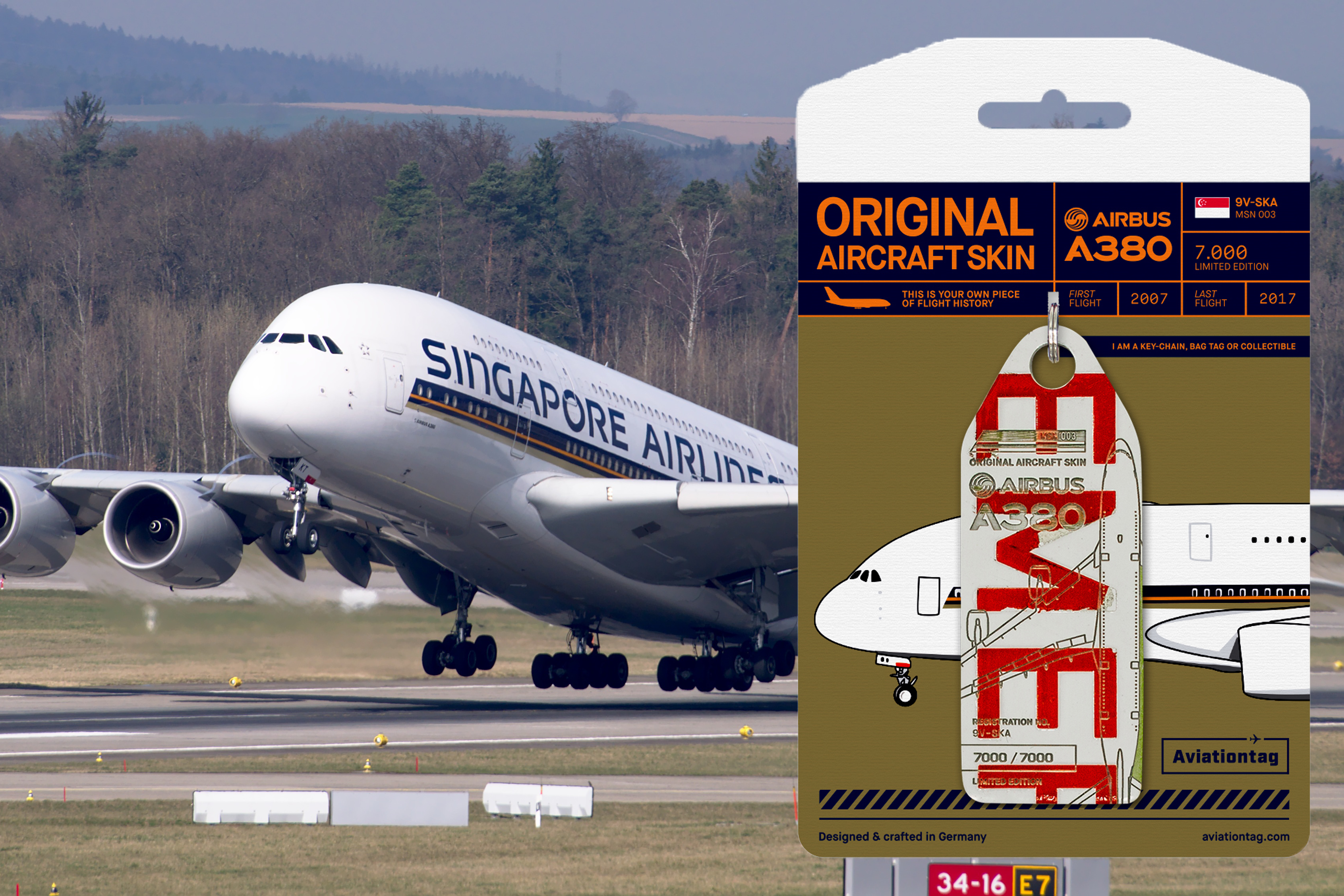 Aviationtag, Airbus A380, Skin