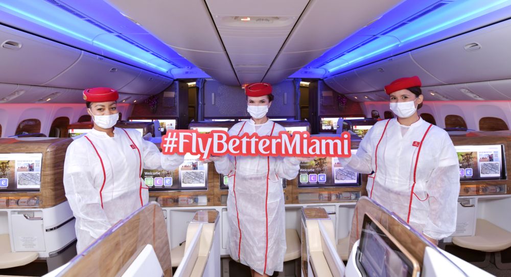 Emirates Miami First Fiight