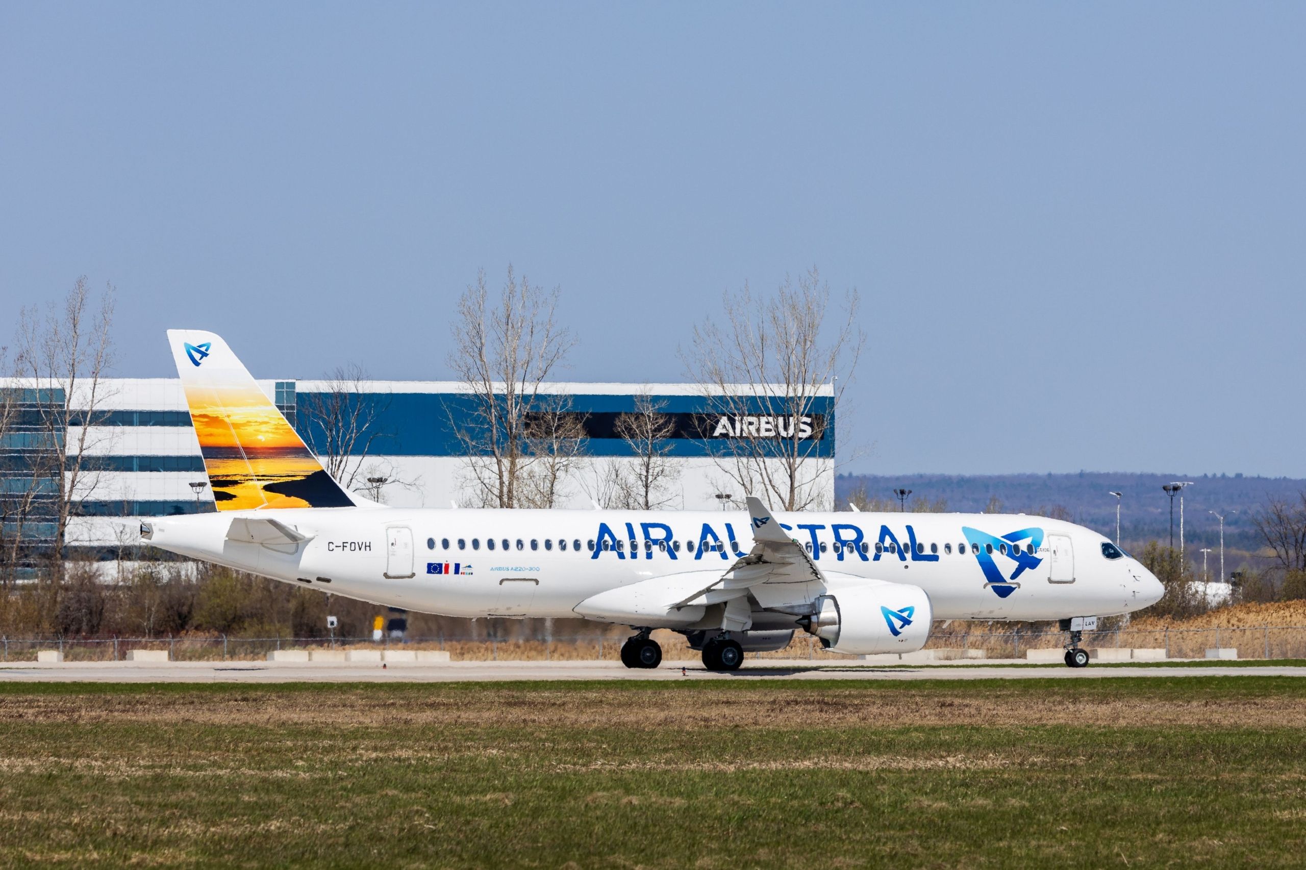 Air Austral, Airbus A220, Toulouse