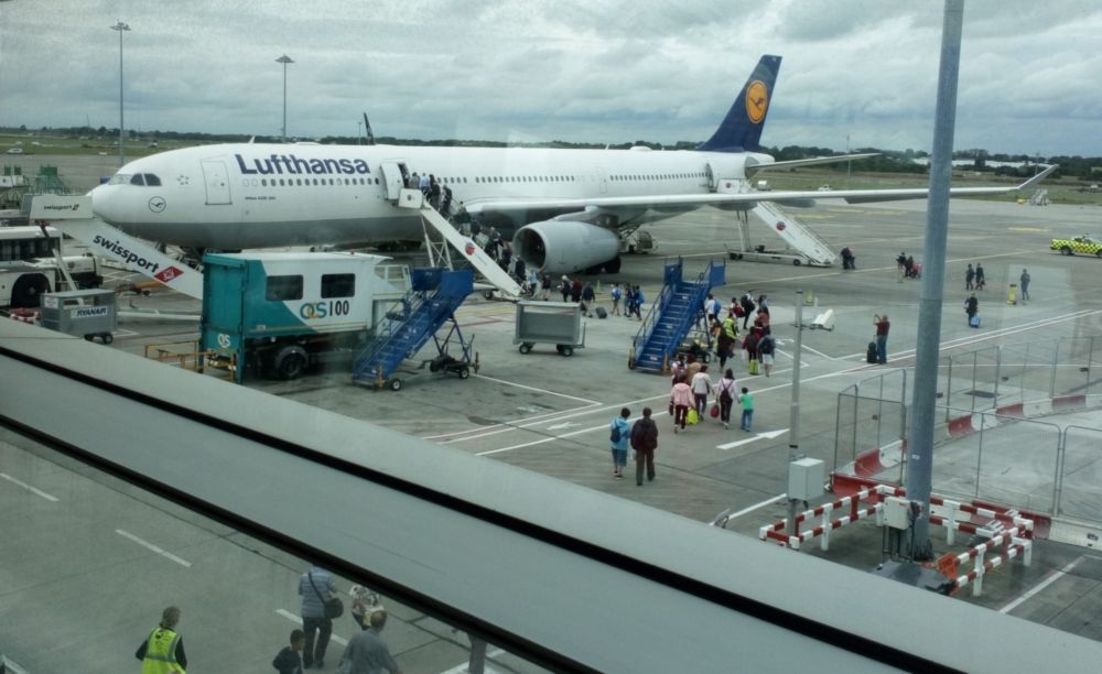 Lufthansa Airbus A330 Dublin