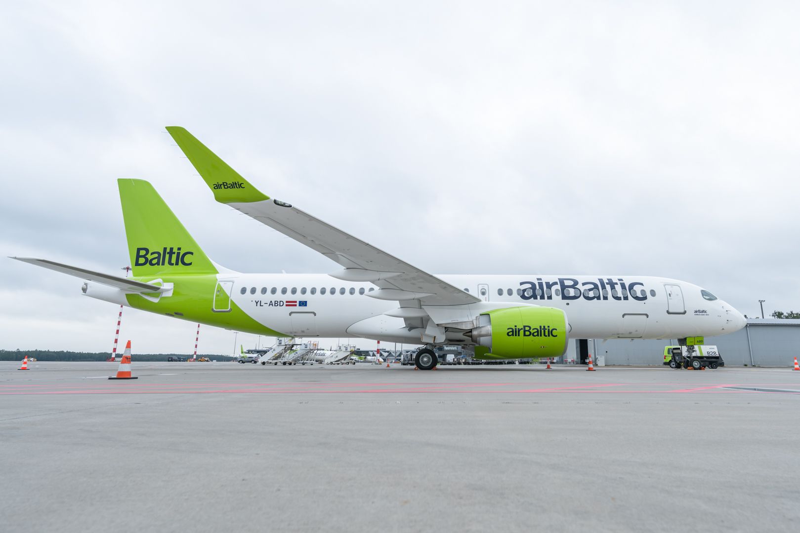airBaltic, Airbus A220, Largest carrier