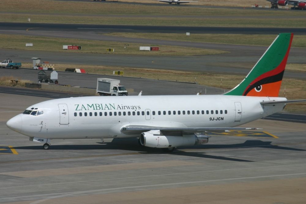 Zambia Airways 737