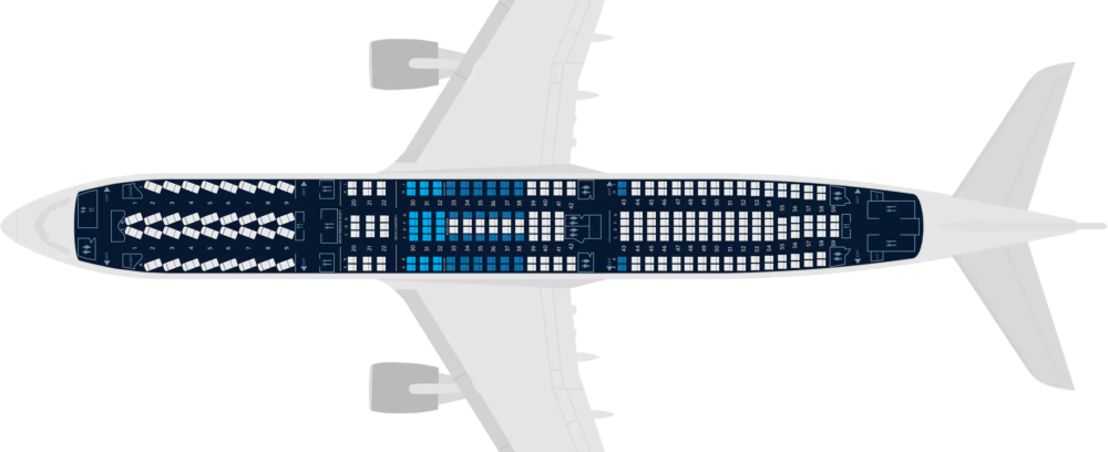 Delta 333 Seat Map Yikes: Delta Air Lines Reveals Retrofitted Airbus A330-300 Seat Map