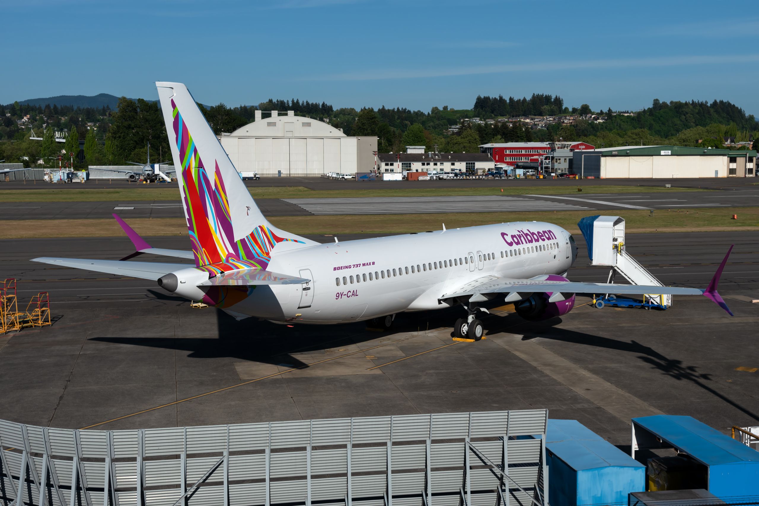 Caribbean Airlines 1st Boeing 737 Max