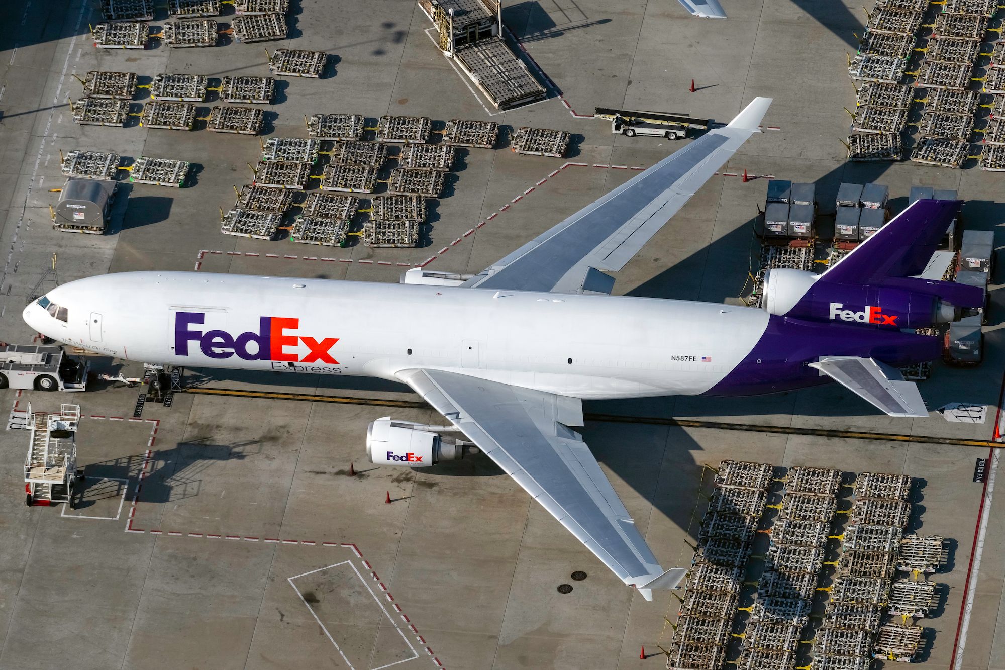 Fedex Airplane 747