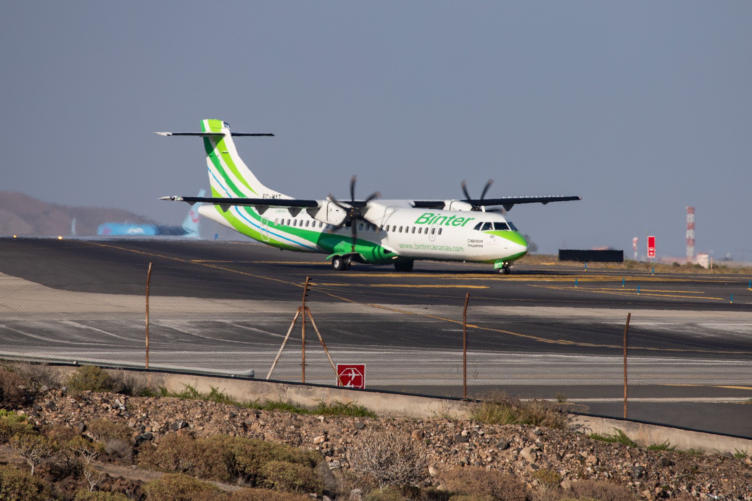 Binter Canarias ATR 72 Turboprop Airplane