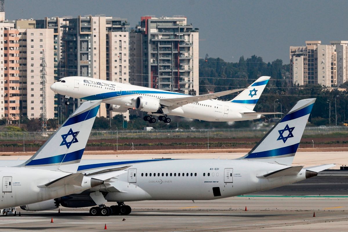 El Al Israel Airlines aircraft at airport