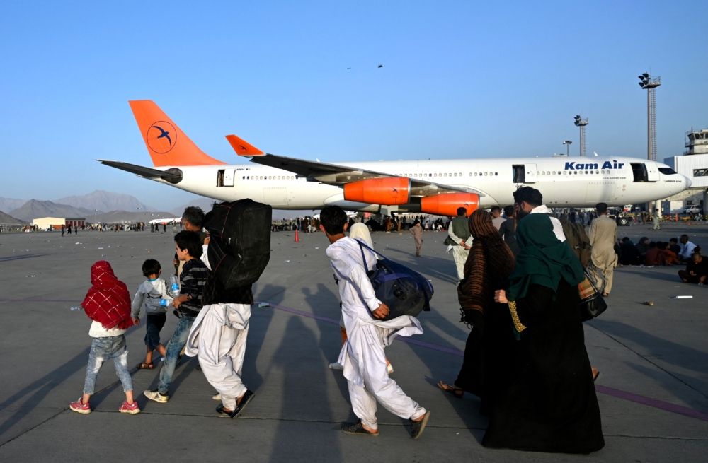 Kam Air A340 Kabul Airport Stranded