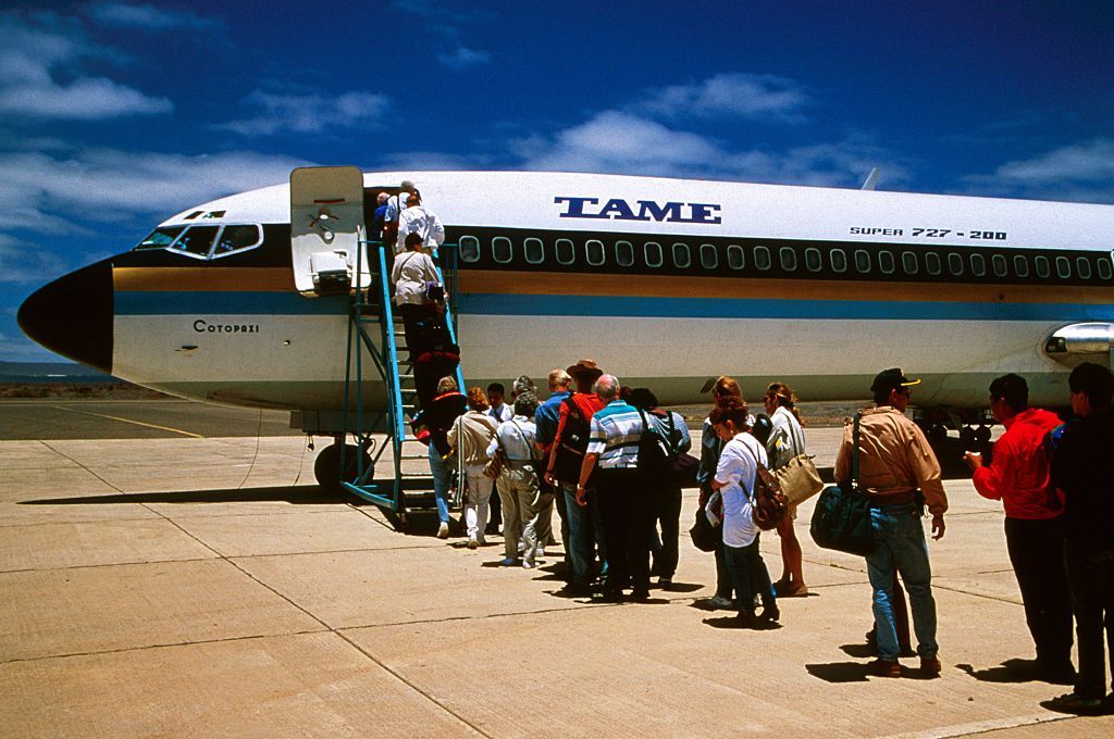 TAME Ecuador Boeing 727 Getty
