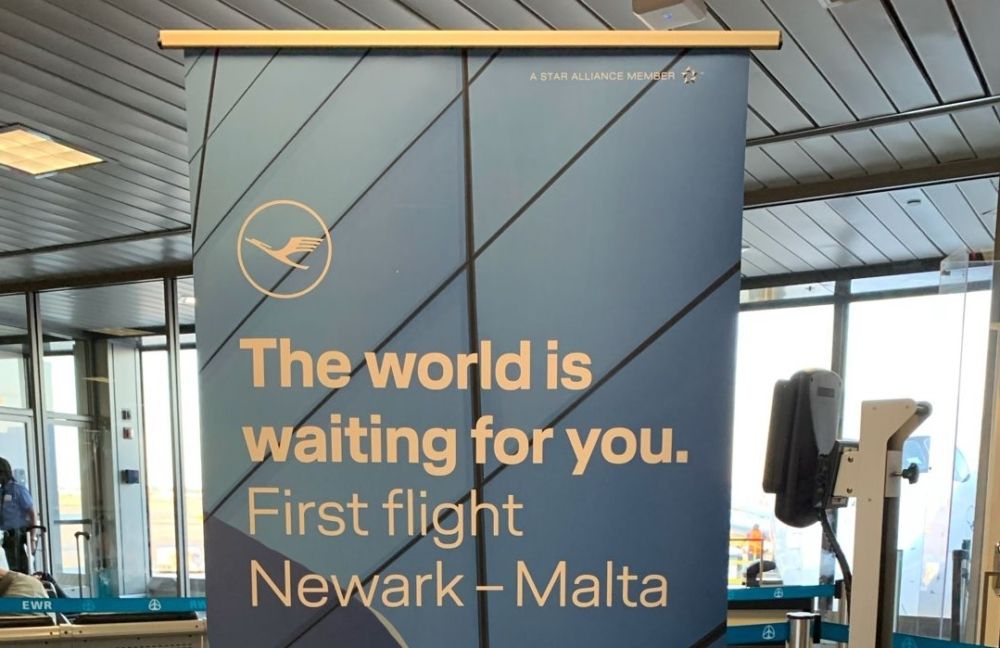 Lufthansa Newark-Malta