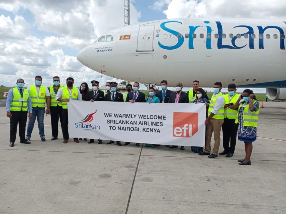 SriLankan Airlines to Nairobi