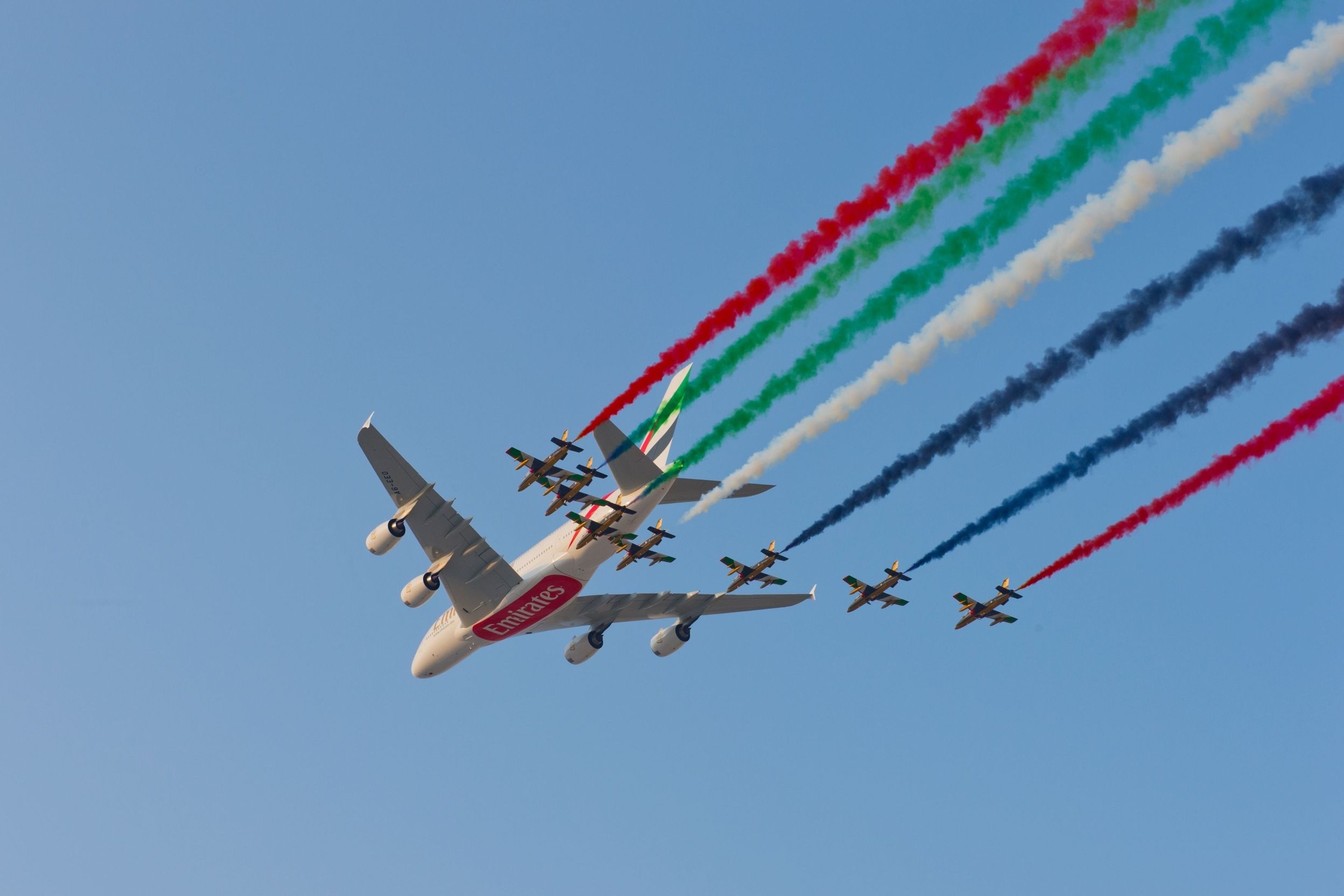 Emirates, Airbus A380, September Routes