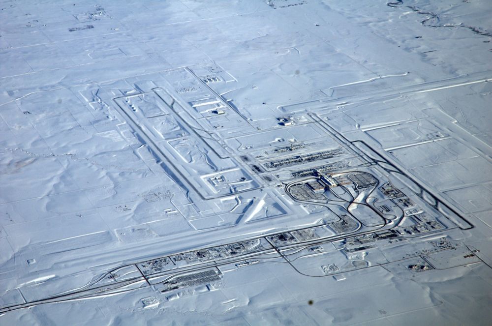 Denver Airport Snow
