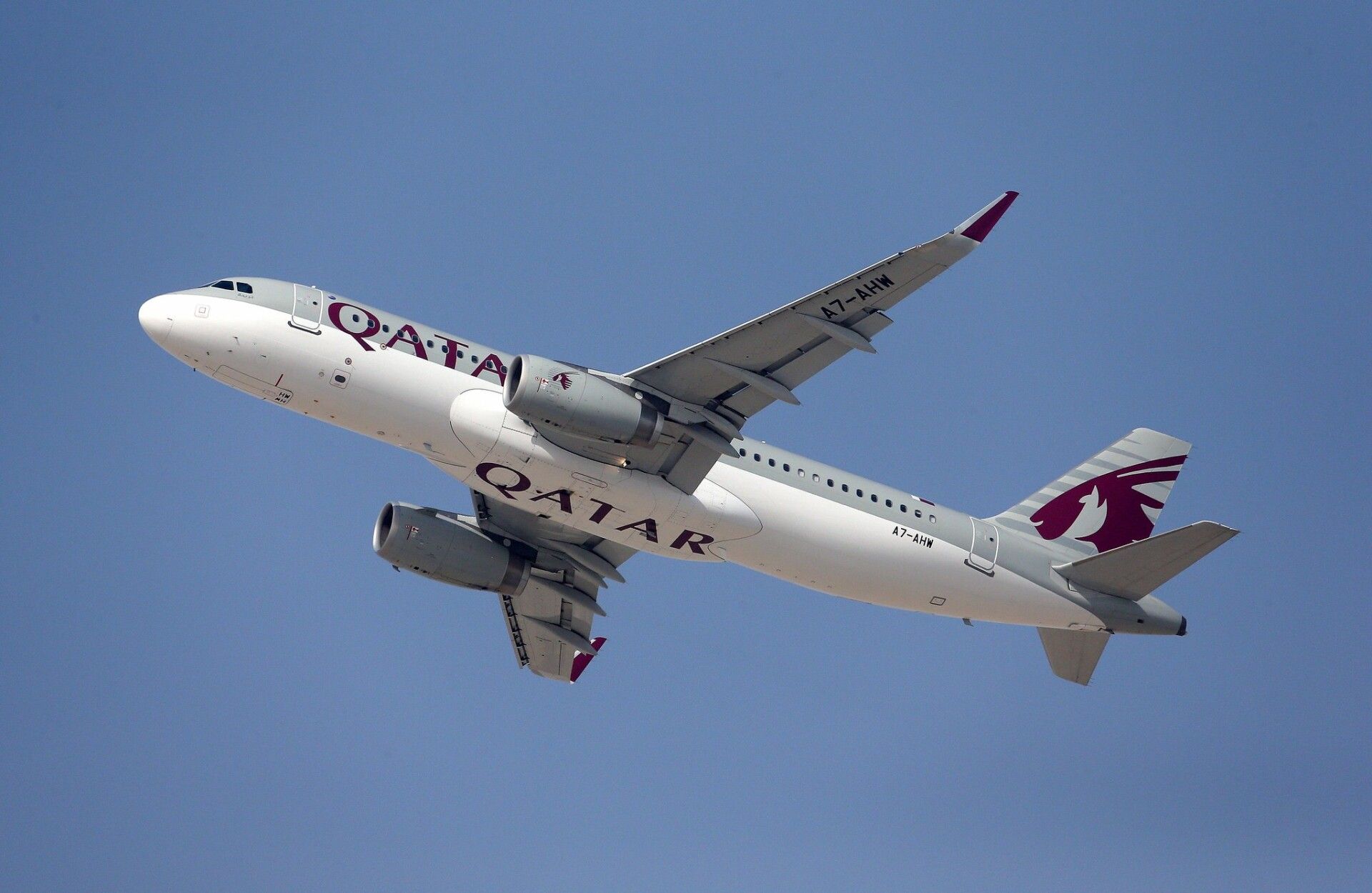 Qatar Airways, Egypt, Airbus A320
