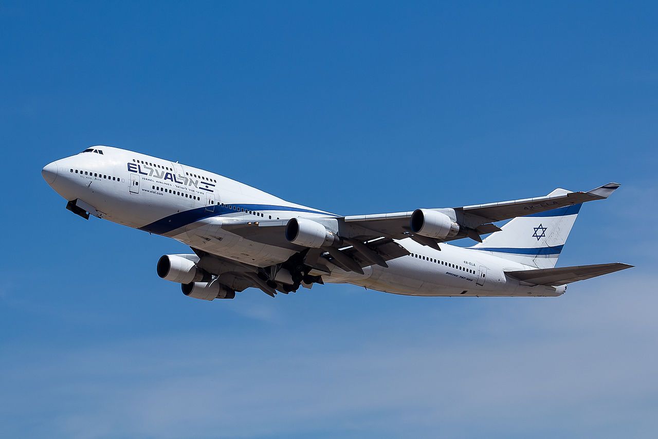 4X-ELA 747-400 El Al