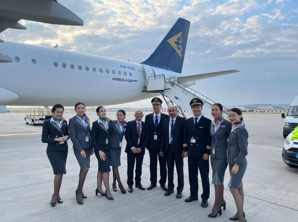 Air Astana Nur-Sultan to Heathrow