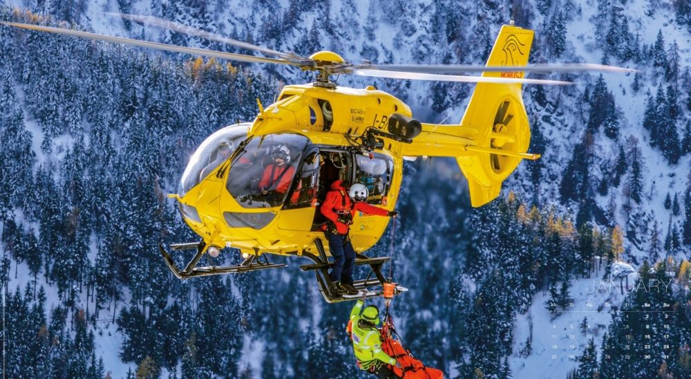 Airbus Helicopters 2021 civil calendar – January